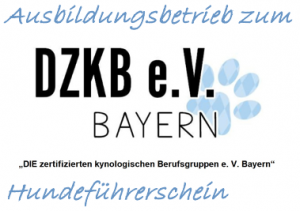 dzkb logo ausbildungsbetrieb zum hundefuehrerschein
